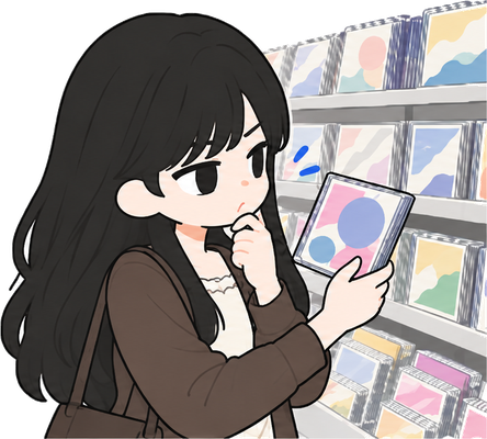 ジャケットだけで買うのイラスト