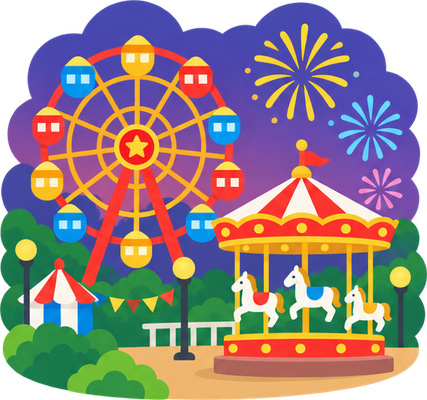東京ディズニーリゾートのイラスト