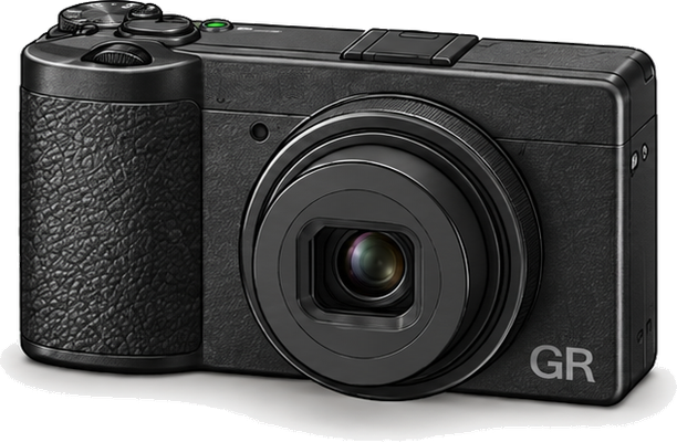 RICOH GR IVのイラスト