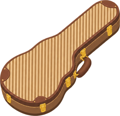 ギターケースのイラスト
