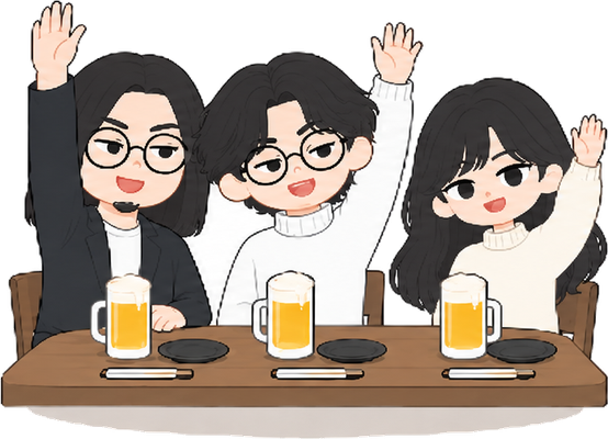 生ビールのイラスト