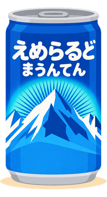 ジョージア エメラルドマウンテンのイラスト