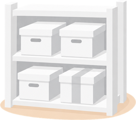 家族の物も減らしたがるのイラスト