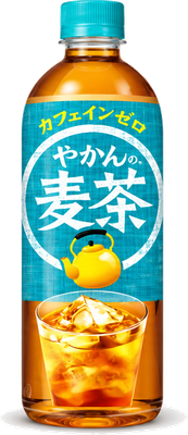 コカ・コーラ やかんの麦茶のイラスト