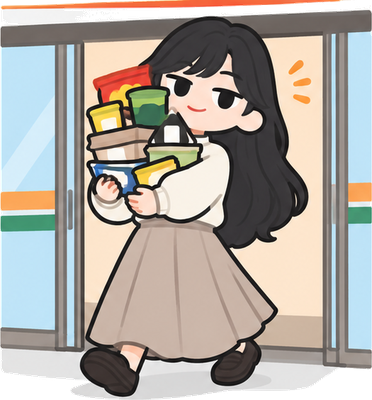 突然聞かれて断るのイラスト