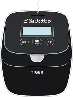 TIGER ご泡火炊きのイラスト