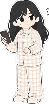 何も手につかないのイラスト