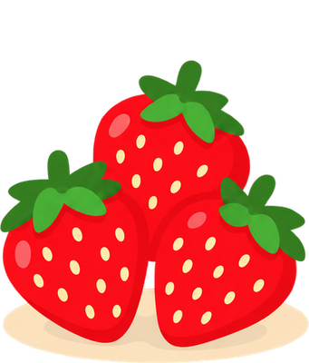 とちおとめのイラスト