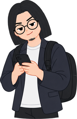 ワインの口コミを確認するのイラスト